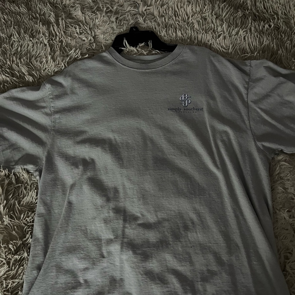 Simply Southern Gray T-Shirt for Men